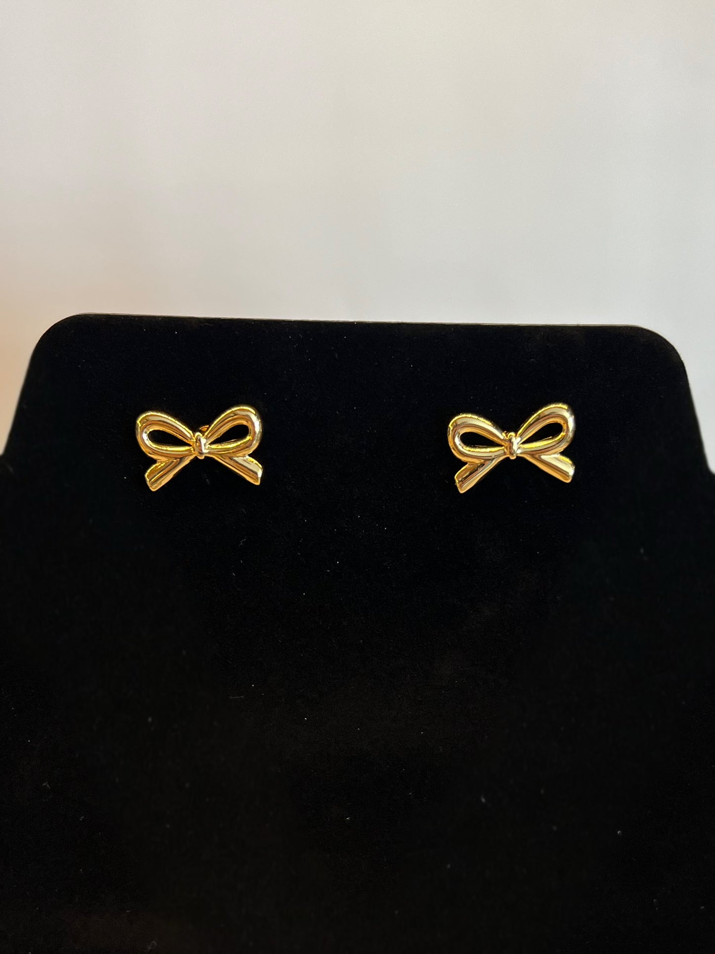 *Baby Bow Earrings-Tarnish Resistant
